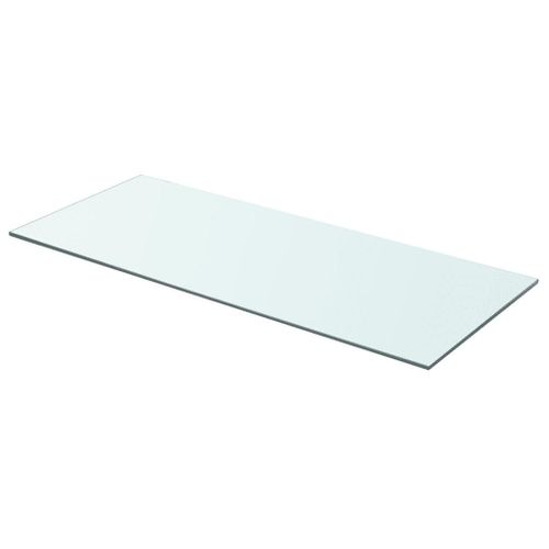 Prolenta Premium - Panneau Pour Étagère Verre Transparent 70 X 30 Cm