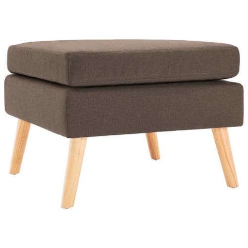 Prolenta Premium - Repose-Pied Marron Tissu