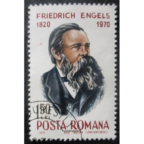 Roumanie N°2552 Friedrich Engels Oblitéré