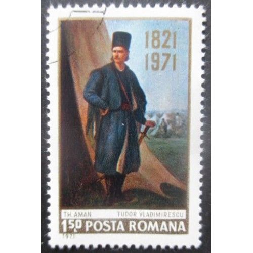 Roumanie N°2592 Tudor Vladimirescu Oblitéré