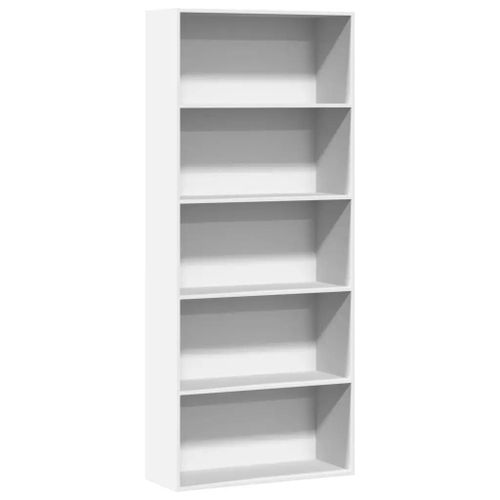 Prolenta Premium - Bibliothèque Blanc 80x30x189 Cm Bois D'ingénierie
