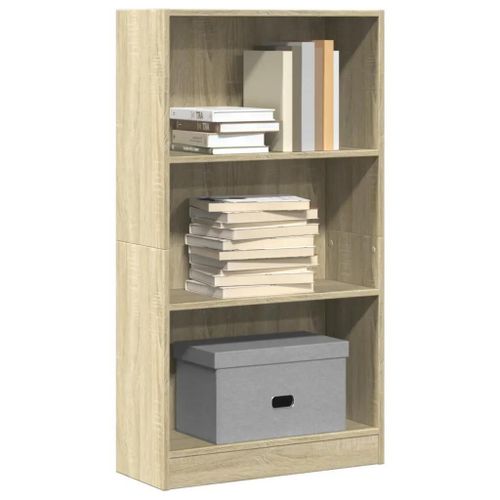Prolenta Premium - Bibliothèque Chêne Sonoma 60x24x109 Cm Bois D'ingénierie