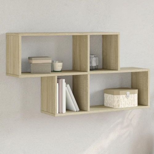 Prolenta Premium - Étagère Murale Chêne Sonoma 100x20x53 Cm Bois D'ingénierie