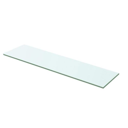 Prolenta Premium - Panneau Pour Étagère Verre Transparent 60 X 12 Cm