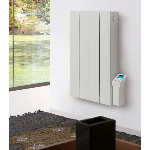 Radiateur électrique connecté à inertie fluide 900W DELTACALOR Telica wifi