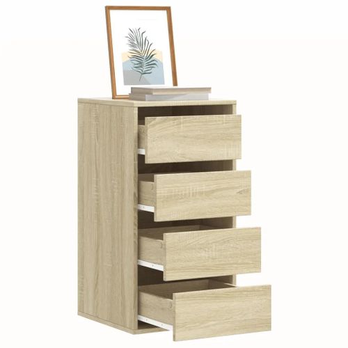 Prolenta Premium - Commode D'angle Chêne Sonoma 40x41x76 Cm Bois D'ingénierie