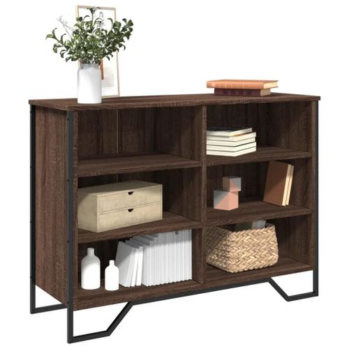 Prolenta Premium - Buffet Chêne Marron 101x35,5x74,5 Cm Bois D'ingénierie