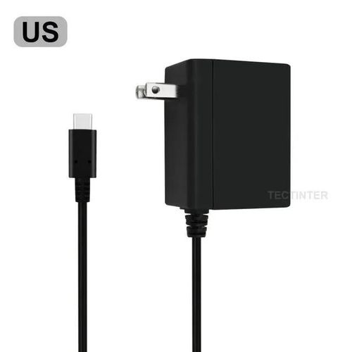 Chargeur Adaptateur Secteur Pour Nintendo Switch, Oled Type C, Alimentation Usb, Chargeur Mural Pour Ps5, Accessoires De Portail, Prise Eu, Us-Us Plug
