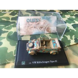 Vehicule Leger Allemand Vw Kubelwagen Type 82 1/43 De La Marque Oliex En Vitrine-Oliex