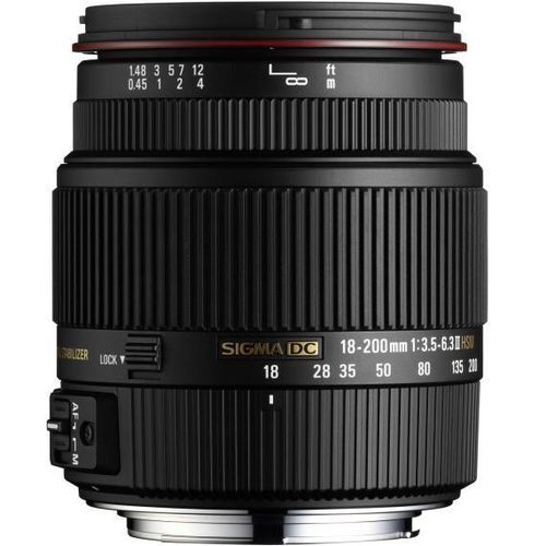 Sigma 18-200 18-200mm F3.5-6.3 II DC OS HSM pour Sony