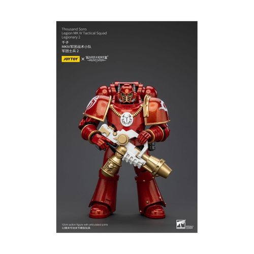 Warhammer The Horus Heresy - Figurine 1/18 Thousand Sons Legion Mk Iv Tactical Squad Legionary 2 12 Cm