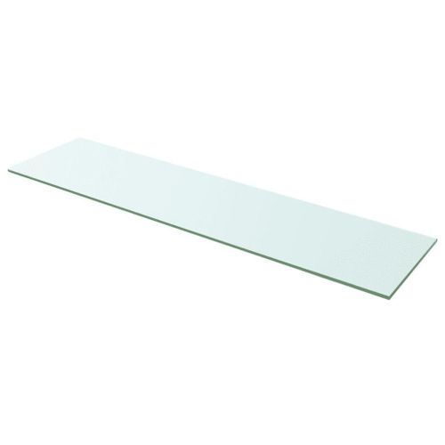 Prolenta Premium - Panneau Pour Étagère Verre Transparent 100 X 25 Cm