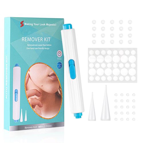 Kit D'élimination De La Peau, Pour L'élimination Des Étiquettes De Peau Et Des Verrues, Sûr Et Efficace À Utiliser À La Maison 