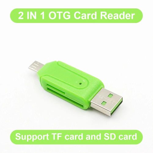 Carte mémoire Flash UHS-I TF/SD classe 10 EVO + Mini SD 32 go, 64 go/128 go, classe 10-GreenCardReader