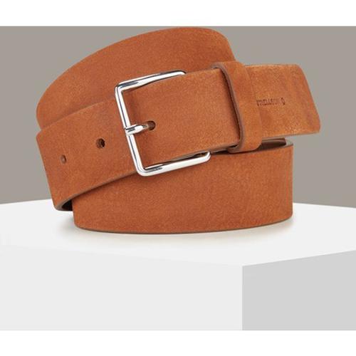 Ceinture En Cuir, Cognac - 105