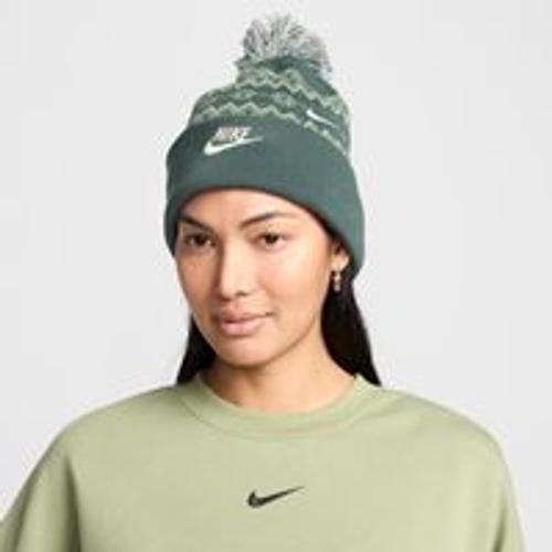 Bonnet Fair Isle Nike Peak - Vert