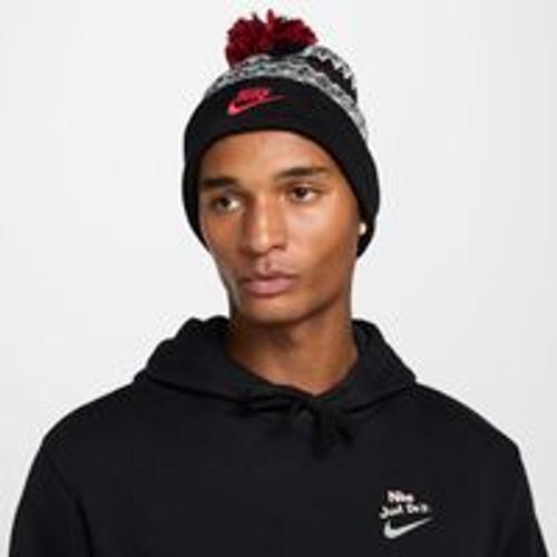 Bonnet Fair Isle Nike Peak - Noir