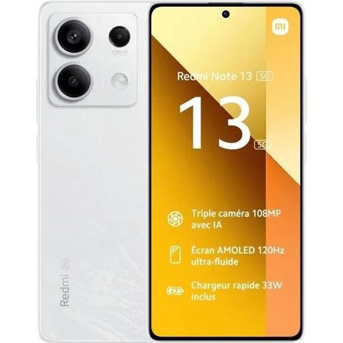 Xiaomi Redmi Note 13 5G 8/128 Go Blanc