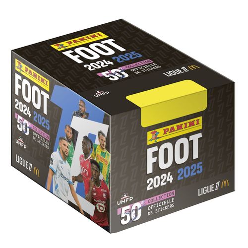 Stickers Panini Foot 2024 2025 Ligue 1 Mcdonald's Boite De 50 Pochettes
