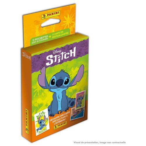 Stickers STITCH Blister 11 pochettes + 1 carte EL