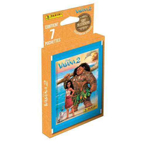 Stickers Vaiana 2 Blister 7 Pochettes