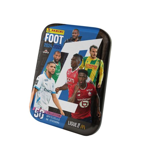 Stickers Panini Foot 2024 2025 Ligue 1 Mcdonald's Boité Métal