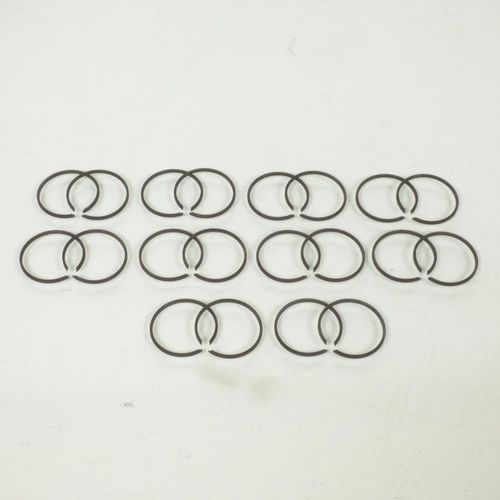 Boite De Vingt Segments De Piston Rsm Pour Mobylette Mbk 51 Ø38.98x2mm Erg Int