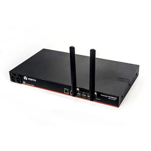 Avocent ACS 8000 Advanced Console Server ACS8032-EU-DAC-400 - Serveur de consoles - 32 ports - 1GbE, RS-232, RS-422, RS-485 - LTE B1/B20/B28/B3/B7/B8 - 1U - rack-montable