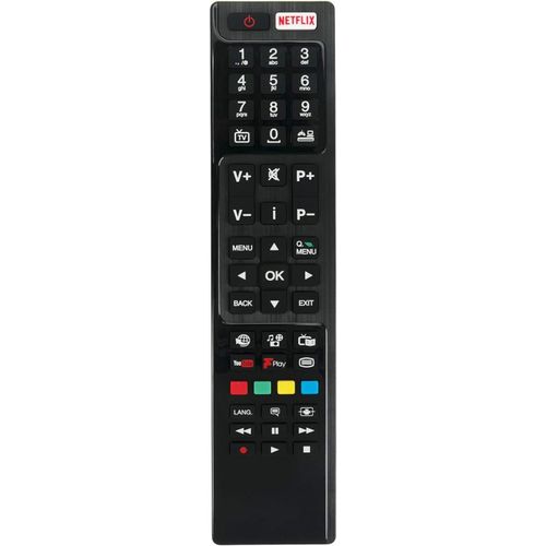Rc4848F Télécommande De Remplacement Compatible Avec Multi-Brand Tv Compatible Avec Finlux 32Fmd290B-P Compatible Avec Hitachi 43Hb6T72U 55Hb6T72U 50Hb6T72U Compatible Avec Linsar 24Led4000[X1178]