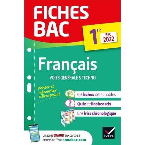 Français 1re Voies Générale & Techno