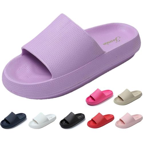 Claquettes Femme Tongs Femme Pantoufles De Douche Chaussons Été Femme Confortables Léger Pour Maison Piscine Plage.[Y298]