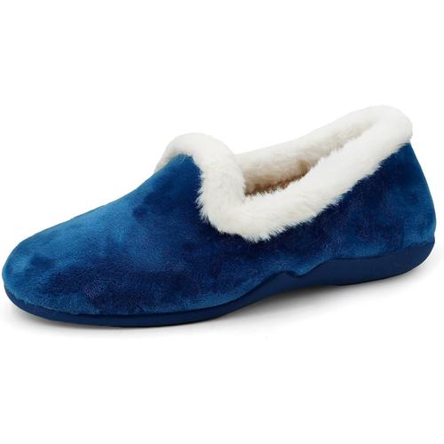 Chaussons Charentaises Femme Chaussons Femme Hiver Pantoufles Femme Confortable Mocassins Femme Hiver Douce Et Chaud Fabriqué En Espagne.[Y316]