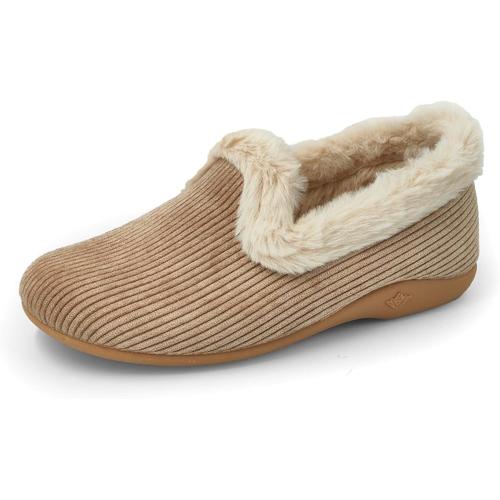 Chaussons Charentaises Femme Chaussons Femme Hiver Pantoufles Femme Confortable Mocassins Femme Hiver Douce Et Chaud Fabriqué En Espagne.[Y321]