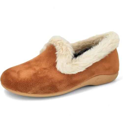 Chaussons Charentaises Femme Chaussons Femme Hiver Pantoufles Femme Confortable Mocassins Femme Hiver Douce Et Chaud Fabriqué En Espagne.[Y320]