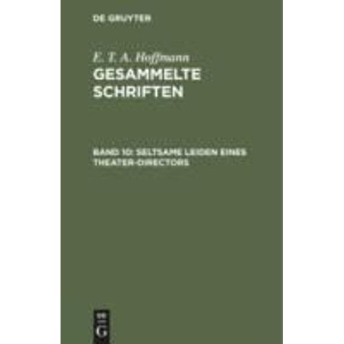 Seltsame Leiden Eines Theater-Directors
