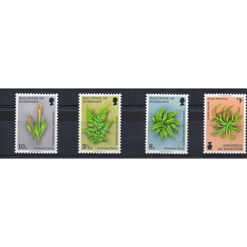 Guernesey Timbres Plantes
