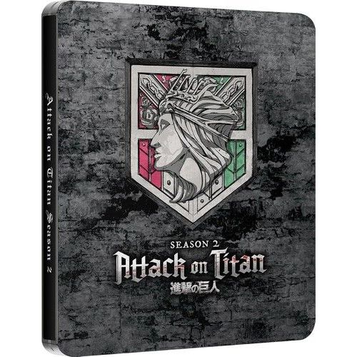Attack On Titan: Season 2 Complete [Blu-Ray] Steelbook, Subtitled, Widescreen