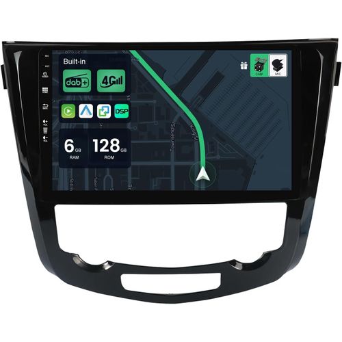 9"" Autoradio 2 Din Android 14 pour Nissan X-Trail Qashqai j11 Rouge 2014-2018 | 8-Core | 6G+128G | 4G LTE | Dab | CarPlay sans Fil Android Auto | DSP | GPS Navi | IPS | Bluetooth WiFi Mirror.[G1467]
