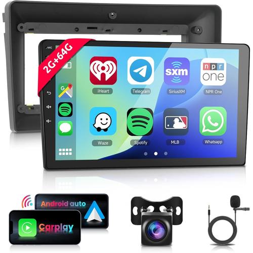 2g+64g Carplay Sans Fil Android 13 Autoradio Pour Opel Zafira/Antara/Astra 2006-2010 9 Pouces Autoradio Avec Android Auto Navi Gps Wifi Mirror Link Bluetooth Fm/Rds/Eq/Dab/Obd/Dvr/Swc Caméra De.[G1097]