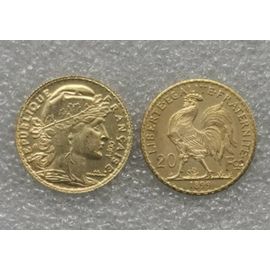 Réplique De Pièce De 20 Francs Français 1899