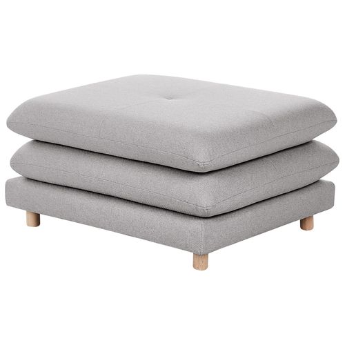 Ottoman Heden Gris Tissu