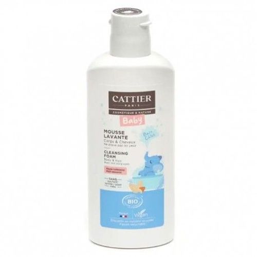Mousse Lavante Bebe Cheveux & Corps 