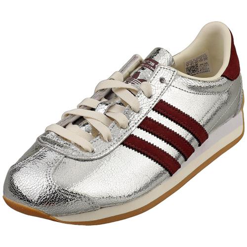 Adidas Country Og Rouge Argent Femme