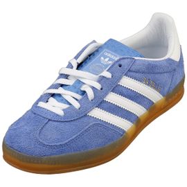 Adidas Gazelle Indoor Bleu Blanc Femme - 38 2/3