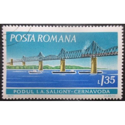 Roumanie N°2694 Pont Oblitéré