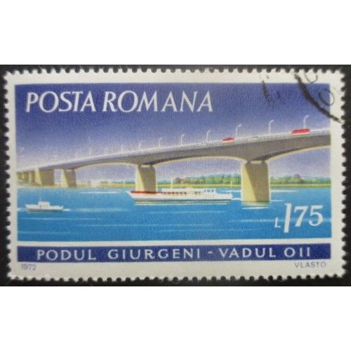 Roumanie N°2695 Pont Oblitéré