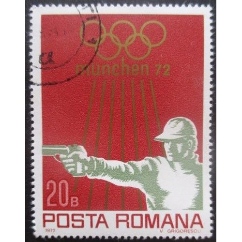Roumanie N°2699 Jeux Olympiques De Munich 1972 Oblitéré