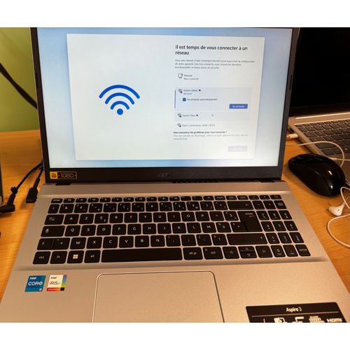 Acer Aspire 3 A315-59-521F - 15" Intel Core i5 - Ram 16 Go - SSD 512 Go