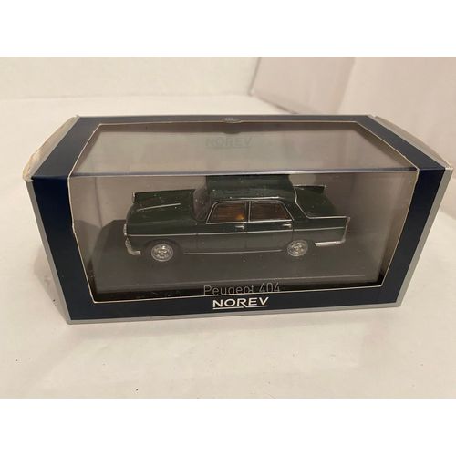 Norev Peugeot 404 - Excellent État - 1/43 - 1965 - Antique Green