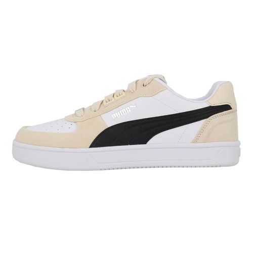 Chaussures Basses Cuir Ou Simili Puma Caven 2 Lux Sd Blanc